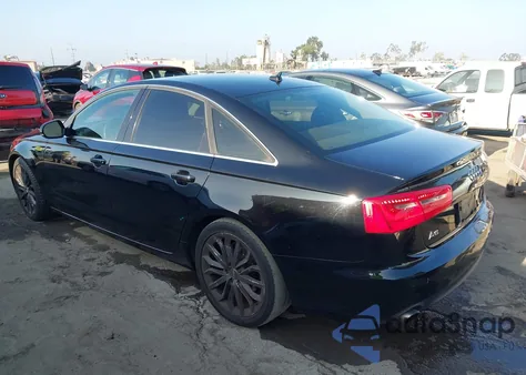 2013 Audi A6 2.0T Premium из США, поврежденный, VIN WAUDFAFC4DN059761